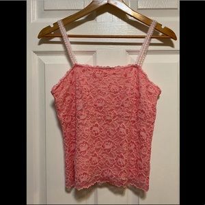 Lace tank top